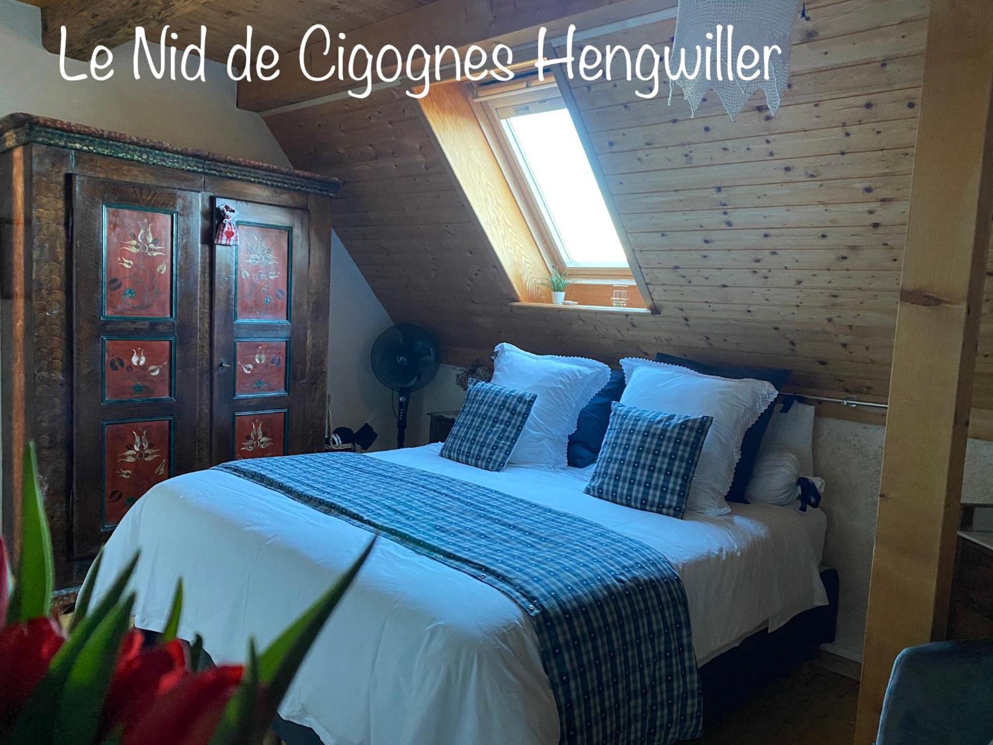 Hotel Le Nid De Cigognes Hengwiller Exteriér fotografie